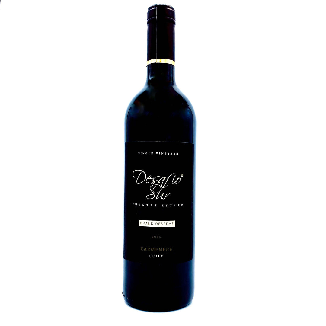 2018 DESAFIO SUR CARMENERE GRAN RESERVE FUENTES ESTATE, ITATA VALLEY CHILE-Happy Wine Calle Ocho