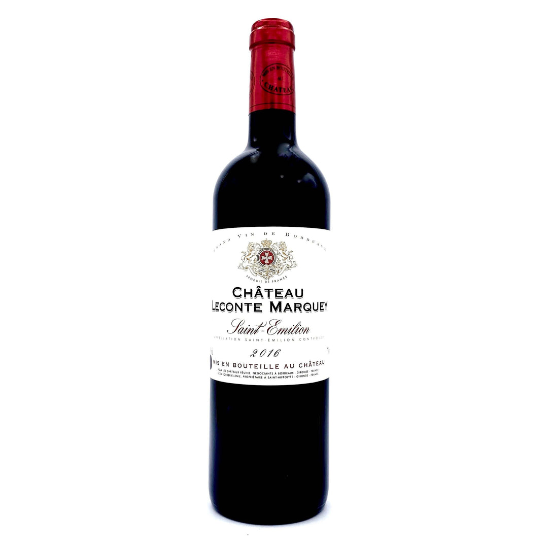 2016 CHATEAU LECONTE MARQUEY SAINT-EMILION, RED BORDEAUX FRANCE-Happy Wine Calle Ocho