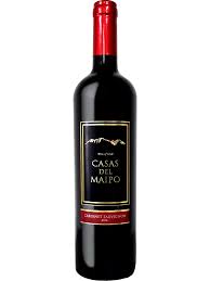 2018 CASAS DEL MAIPO, CABERNET SAUVIGNON, MAULE VALLEY CHILE-Happy Wine Calle Ocho