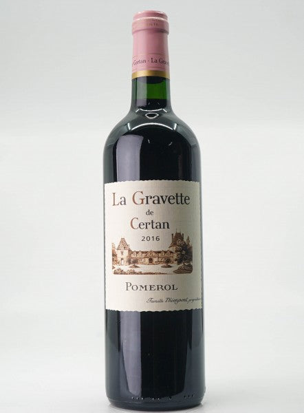2016 LA GRAVETTE DE CERTAN POMEROL, BORDEAUX FRANCE-Happy Wine Calle Ocho