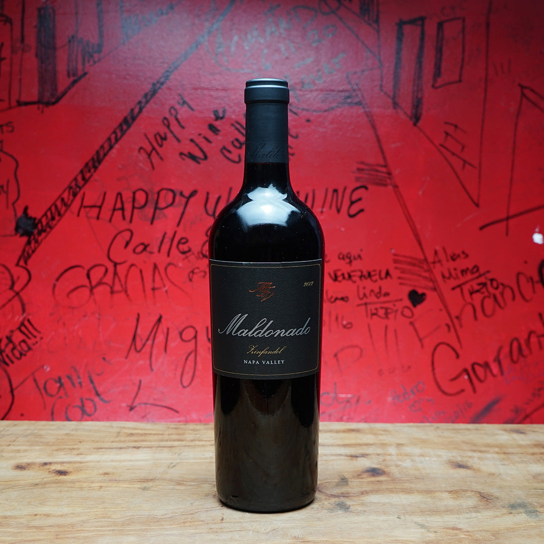 2012 MALDONADO, ZINFANDEL, NAPA VALLEY-Happy Wine Calle Ocho